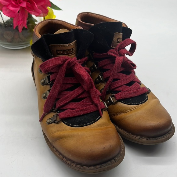 PIKOLINOS Shoes - Pikolinos Tan Brown Hiking Boots Sz 36. MCA1274